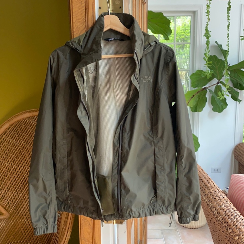 North Face rain jacket